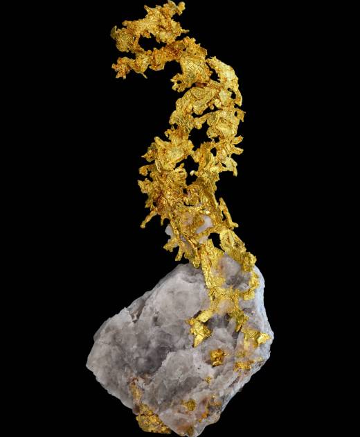 Gold,From,Eagle's,Nest,Mine,,Placer,County,,California.